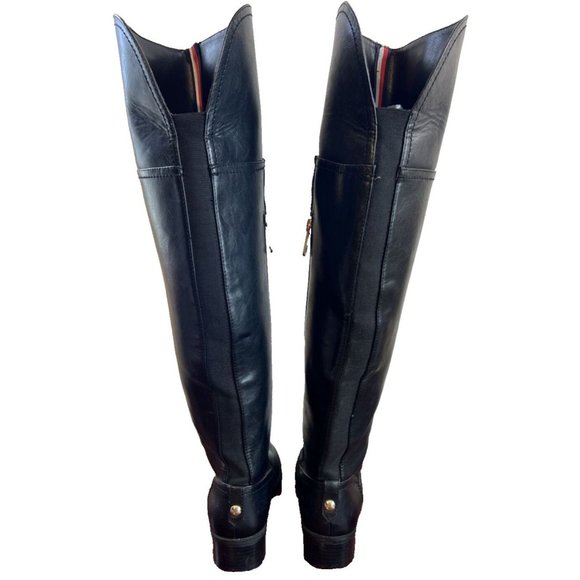 Tommy Hilfiger Gerrie Knee High Side-Zip Riding Boots Women’s Sz 5.5 - Picture 9 of 15